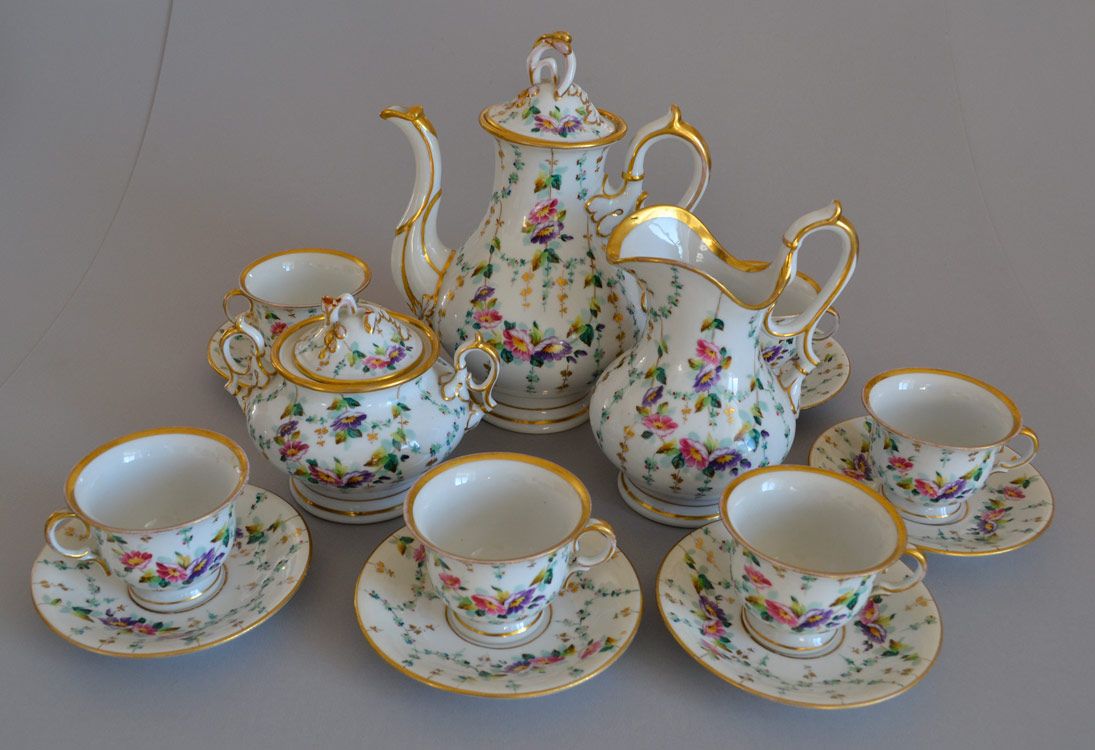 Biedermeier porcelain: Alt Rohlau