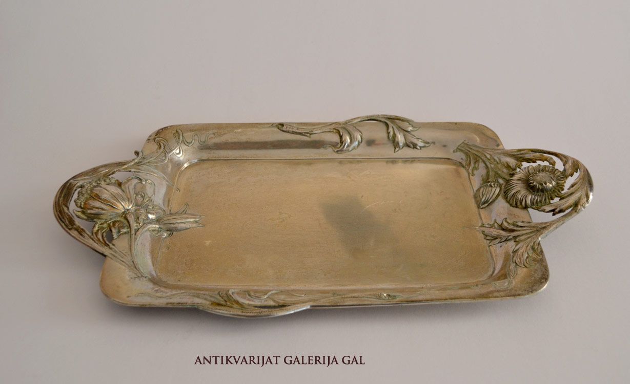 Silver tray: Austro-Hungarian Empire