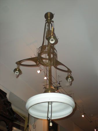 Art deco chandelier