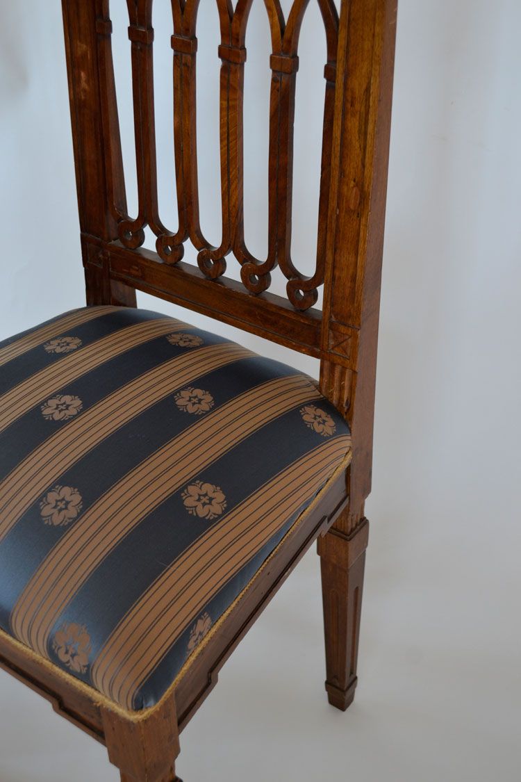 Two chairs: Lois XVI