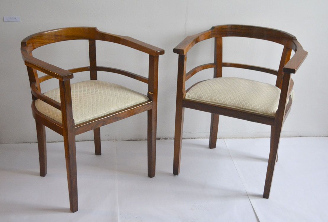 Pair of Art deco chairs