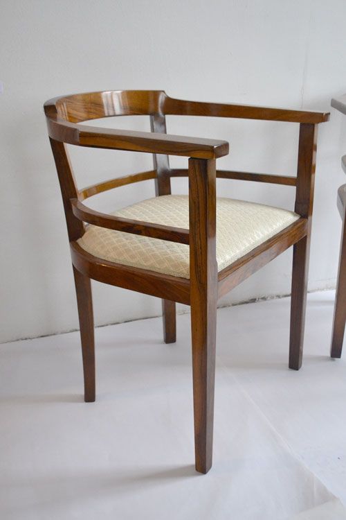 Pair of Art deco chairs