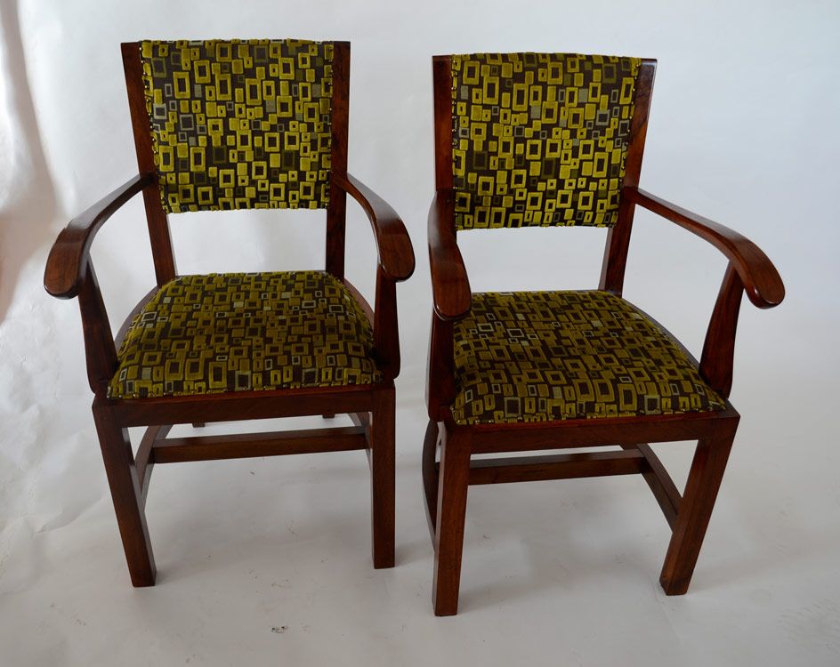 Pair of Art deco chairs